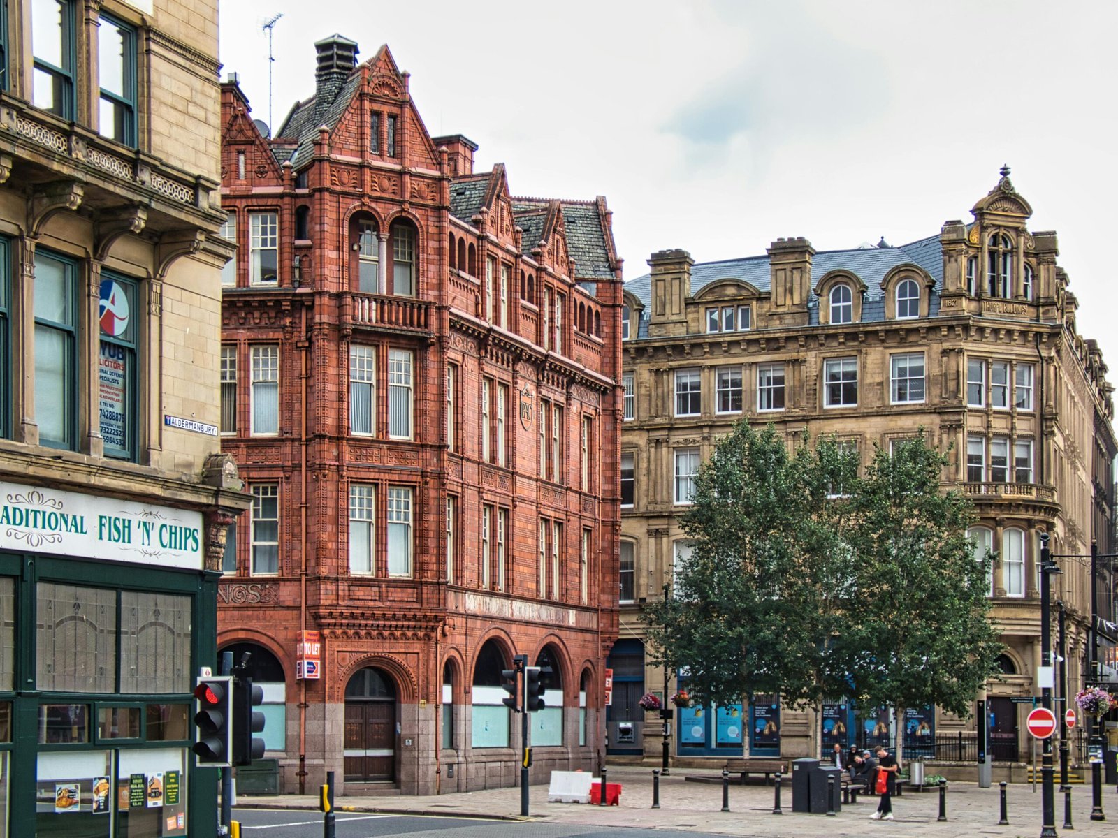 Bradford Combined Court Centre and legal district for solicitors
